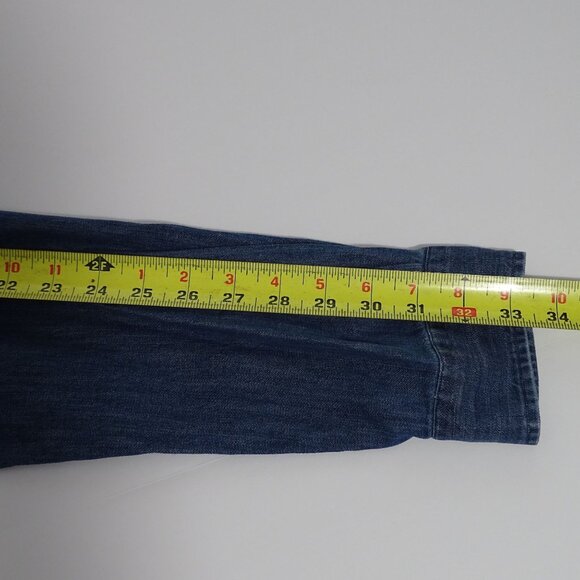 Polo Ralph Lauren Men Classic Blue Denim Button Down Shirt Size XL Long Sleeve - Picture 10 of 11